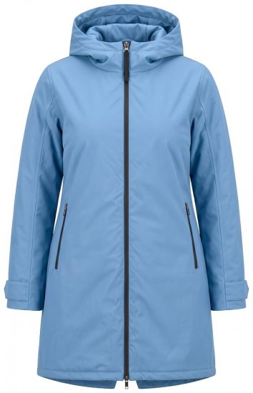 Ulla Popken 833341 Funktionsjacke Graublau - Jacken - Große Jacken für Damen