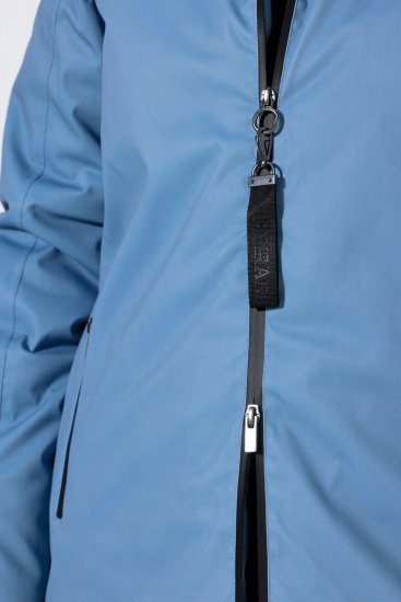 Ulla Popken 833341 Funktionsjacke Graublau - Jacken - Große Jacken für Damen