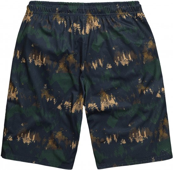 JP1880 Jay-Pi Bermuda QuickDry Mesh Fitness Shorts Khaki - Sportbekleidung & outdoor - Sportbekleidung in große größen für herren