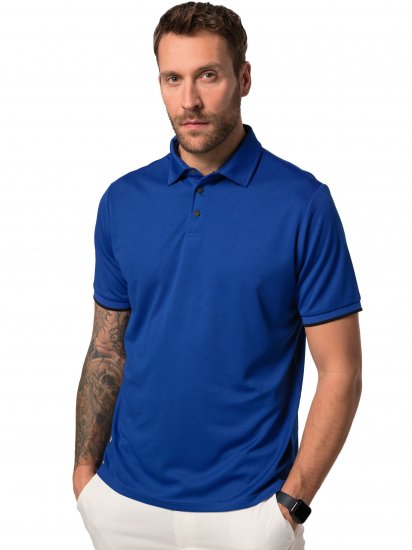 JP1880 Jay-Pi QuickDry Golf Polo Shirt Titanium Blue - Sportbekleidung & outdoor - Sportbekleidung in große größen für herren