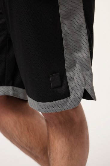 JP1880 Jay-Pi Bermuda QuickDry Mesh Fitness Shorts Black - Sportbekleidung & outdoor - Herren Outdoor- & Sportmode in 2XL und größer
