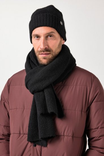 JP1880 834030 Mütze Schwarz - Mützen - 