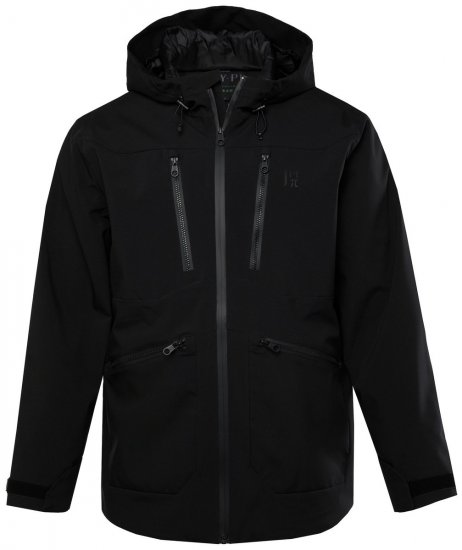 Jay-Pi 834145 Wasserdicht Funktionsjacke Schwarz - Sportbekleidung & outdoor - Herren Outdoor- & Sportmode in 2XL und größer