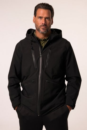Jay-Pi 834145 Wasserdicht Funktionsjacke Schwarz - Sportbekleidung & outdoor - Herren Outdoor- & Sportmode in 2XL und größer
