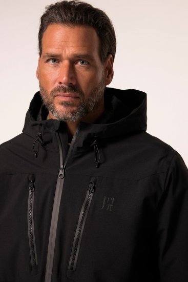 Jay-Pi 834145 Wasserdicht Funktionsjacke Schwarz - Sportbekleidung & outdoor - Herren Outdoor- & Sportmode in 2XL und größer