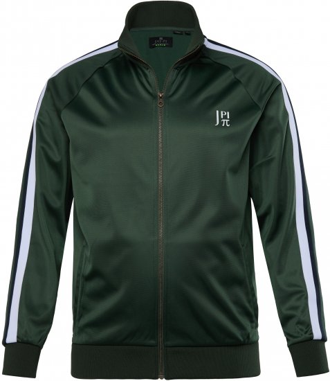 JP1880 Jay-Pi Fitness Technical Training Jacket Dark Green - Sportbekleidung & outdoor - Sportbekleidung in große größen für herren