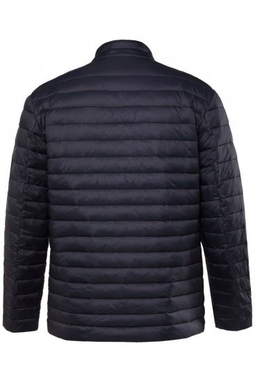 Boston Park 416 Steppjacke mit Stehkragen Dunkelblau - Herren jacken - Herren Jacken in großen Größen