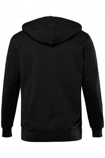 Men+ 851 Kapuzen-Sweatjacke Schwarz - Herren-sweater und -hoodies - Herren-Sweater und -Hoodies in großen Größen