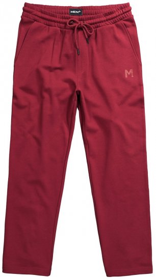 Men+ 852 Jogginghose Weinrot - Jogginghosen für herren - Jogginghosen für Herren in großen Größen