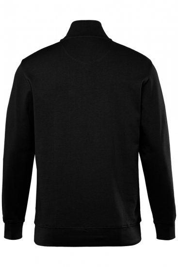 Men+ 856 Sweat-Troyer Schwarz - Herren-sweater und -hoodies - Herren-Sweater und -Hoodies in großen Größen