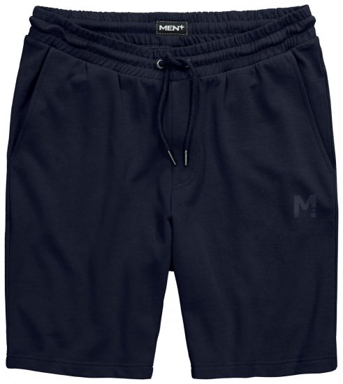 Men+ 858 Sweatbermuda Dunkelblau - Jogginghosen für herren - Jogginghosen für Herren in großen Größen