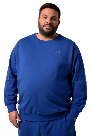 Men+ 865 Sweatshirt Kobaltblau - Herren-sweater und -hoodies - Herren-Sweater und -Hoodies in großen Größen