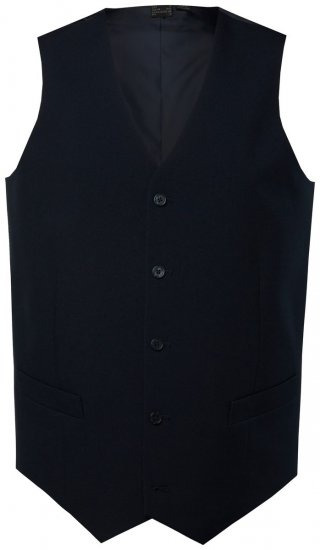 Men+ 067 Porto Anzugweste Dunkelblau - Herrenanzüge und -blazer - Herrenanzüge und -blazer in großen Größen