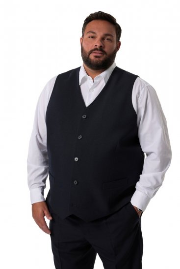 Men+ 067 Porto Anzugweste Dunkelblau - Herrenanzüge und -blazer - Herrenanzüge und -blazer in großen Größen