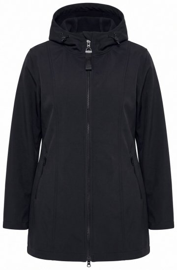 Ulla Popken 836064 Funktionsjacke Schwarz - Jacken - Große Jacken für Damen
