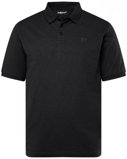Men+ 256 Poloshirt Schwarz - Polo-shirts für herren - Polo-Shirts für Herren in großen Größen