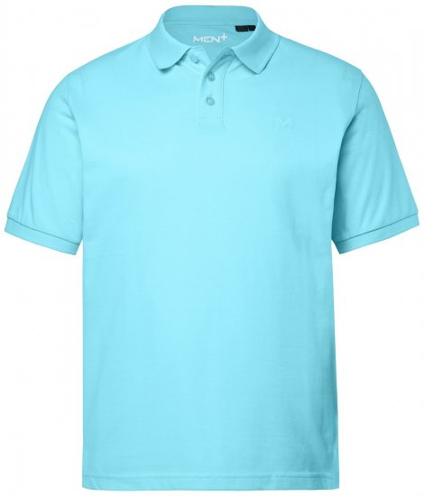 Men+ 256 Poloshirt Helltürkis - Polo-shirts für herren - Polo-Shirts für Herren in großen Größen