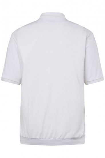 Men+ 264 Poloshirt Bauchfit Weiß - Polo-shirts für herren - Polo-Shirts für Herren in großen Größen