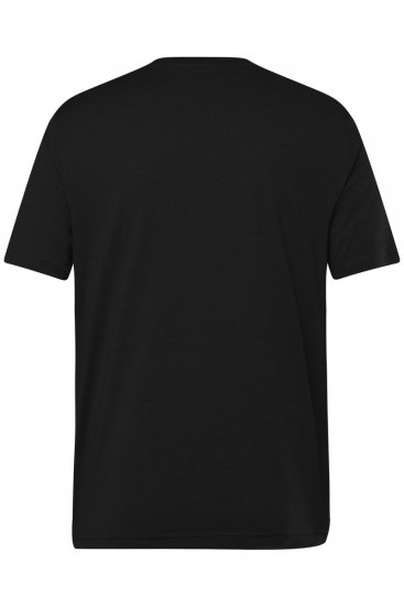 Men+ 276 T-Shirt Rundhals Schwarz - Herren-T-Shirts - Herren-T-Shirts in großen Größen