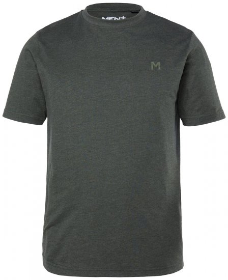Men+ 276 T-Shirt Rundhals Oliv - Herren-T-Shirts - Herren-T-Shirts in großen Größen