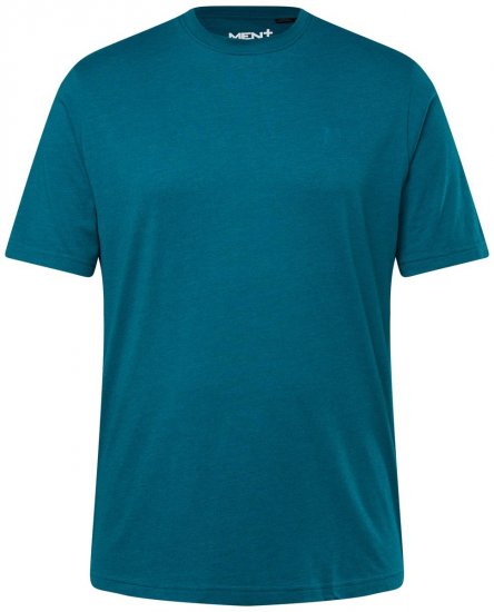 Men+ 276 T-Shirt Rundhals Graublau - Herren-T-Shirts - Herren-T-Shirts in großen Größen