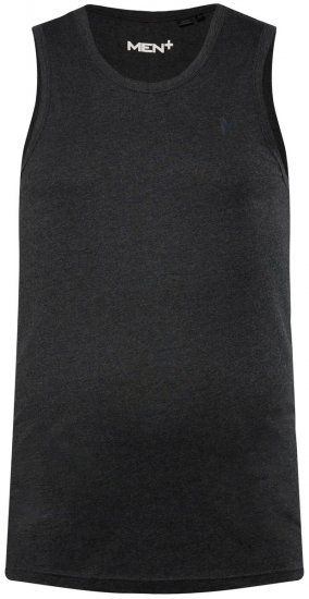 Men+ 303 Tanktop Schwarz - Herren-T-Shirts - Herren-T-Shirts in großen Größen