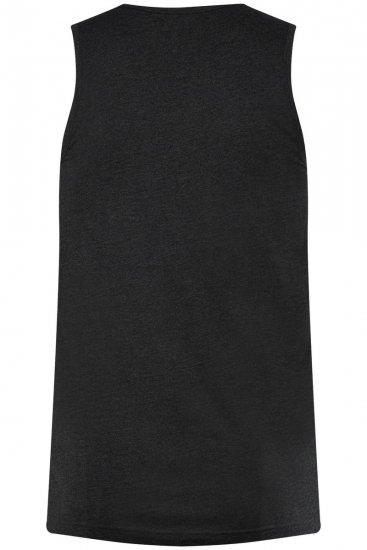 Men+ 303 Tanktop Schwarz - Herren-T-Shirts - Herren-T-Shirts in großen Größen
