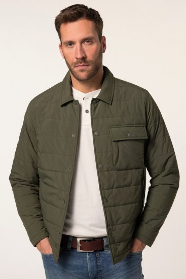 JP1880 Jacket Extra Light Dark Olive - Herren jacken - Herren Jacken in großen Größen