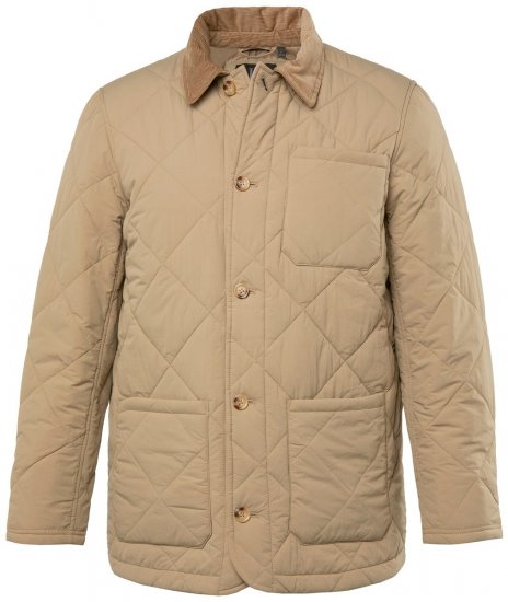 JP1880 836628 Steppjacke im Westernstil Dunkelbeige - Herren jacken - Herren Jacken in großen Größen