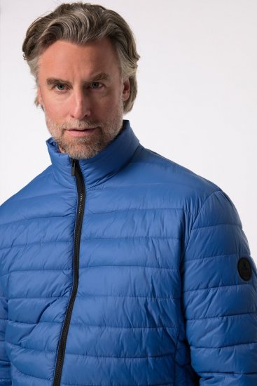 Boston Park 638 Steppjacke Bauchfit mit Stehkragen Cobaltblau - Herren jacken - Herren Jacken in großen Größen
