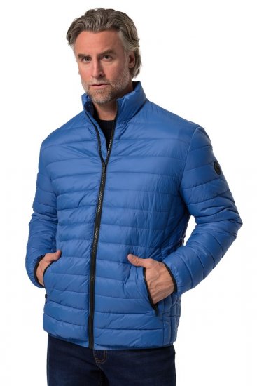 Boston Park 638 Steppjacke Bauchfit mit Stehkragen Cobaltblau - Herren jacken - Herren Jacken in großen Größen
