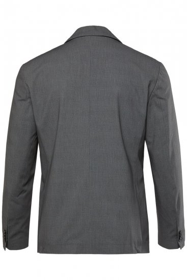 JP1880 Rimini Flexnamic Gestreiftes Jerseysakko Dunkelgrau - Herrenanzüge und -blazer - Herrenanzüge und -blazer in großen Größen