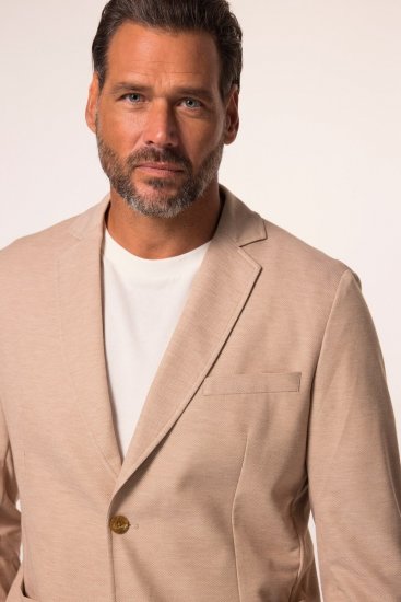 JP1880 836698 Blazer in Stretchqualität Beige - Herrenanzüge und -blazer - Herrenanzüge und -blazer in großen Größen