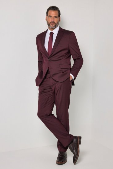 JP1880 Amalfi Flexnamic Sakko Weinrot - Herrenanzüge und -blazer - Herrenanzüge und -blazer in großen Größen
