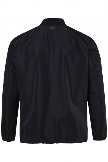 Men+ 823 Ultraleichte Bomberjacke Bauchfit Schwarz - Herren jacken - Herren Jacken in großen Größen