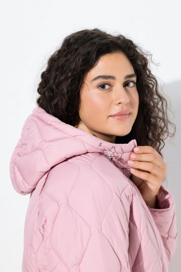Ulla Popken 837208 Steppjacke Altrosa - Jacken - Große Jacken für Damen