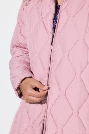 Ulla Popken 837208 Steppjacke Altrosa - Jacken - Große Jacken für Damen