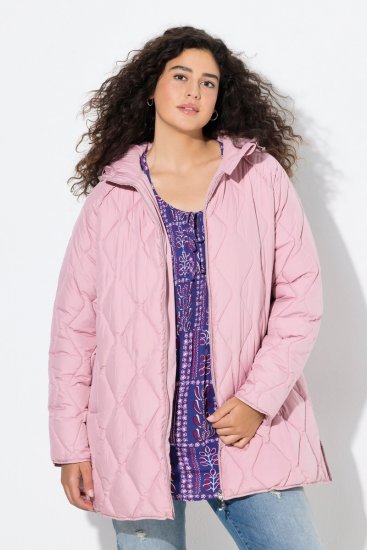 Ulla Popken 837208 Steppjacke Altrosa - Jacken - Große Jacken für Damen