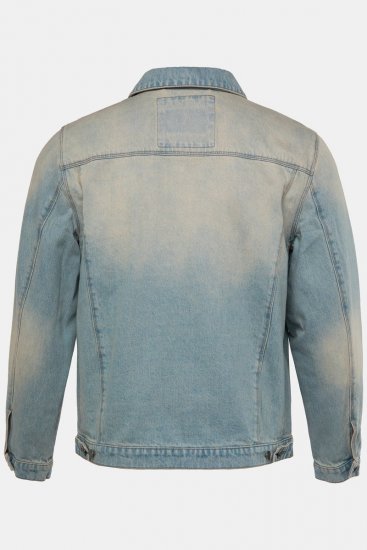 STHUGE 837222 Jeansjacke mit Brusttaschen Hellblau - Herren jacken - Herren Jacken in großen Größen
