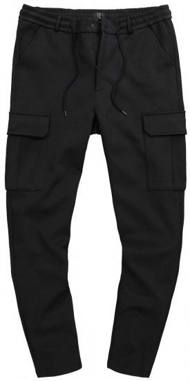 JP1880 New York Flexnamic Jerseyhose mit Cargotaschen Schwarz - Herrenanzüge und -blazer - Herrenanzüge und -blazer in großen Größen