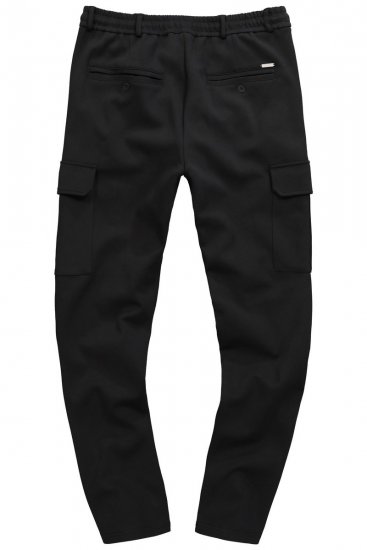 JP1880 New York Flexnamic Jerseyhose mit Cargotaschen Schwarz - Herrenanzüge und -blazer - Herrenanzüge und -blazer in großen Größen