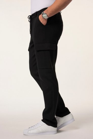 JP1880 New York Flexnamic Jerseyhose mit Cargotaschen Schwarz - Herrenanzüge und -blazer - Herrenanzüge und -blazer in großen Größen