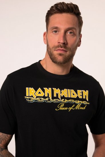 JP1880 Iron Maiden Piece Of Mind T-Shirt Black - Band-T-shirts - Band T-Shirts für große Größen