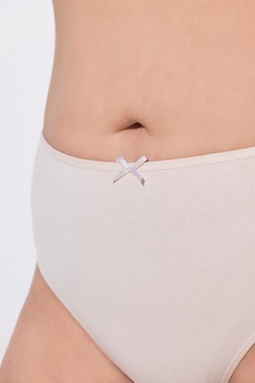 Ulla Popken 838637 Strings 3er-Pack Beige - Slips - 