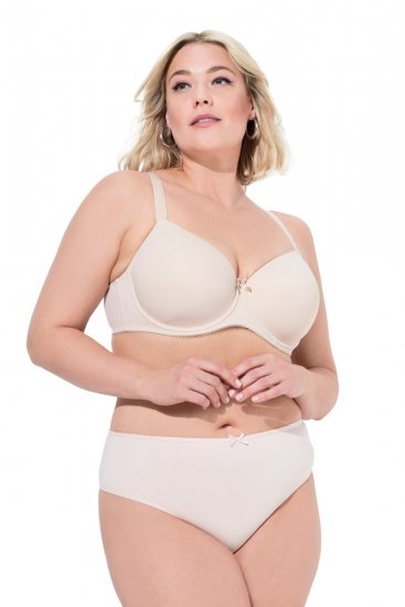 Ulla Popken 838637 Strings 3er-Pack Beige - Slips - 