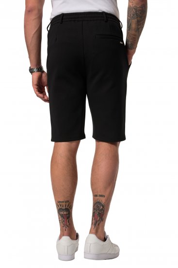 JP1880 Jersey Bermuda Chino Shorts Flexnamic Black - Herrenshorts - Herrenshorts in großen Größen