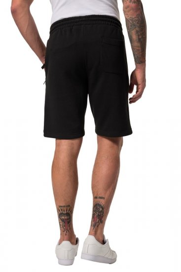 JP1880 Bermuda Sweatshorts Stomach Fit Black - Jogginghosen für herren - Jogginghosen für Herren in großen Größen