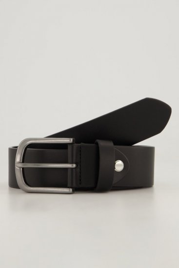 JP1880 839374 Gürtel in Lederoptik mit Metallschließe Schwarz - Accessoires - Herren-Accessoires im Überblick