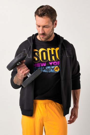 JAY-PI Tracksuit Hoodie Black - Sportbekleidung & outdoor - Herren Outdoor- & Sportmode in 2XL und größer