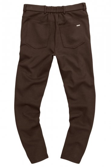 JP1880 New York Flexnamic Jerseyhose mit fünf Taschen Dunkelbraun - Herrenanzüge und -blazer - Herrenanzüge und -blazer in großen Größen